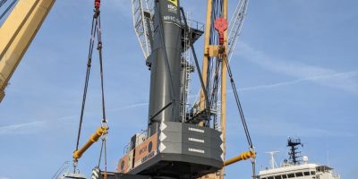New mobile cranes for port
